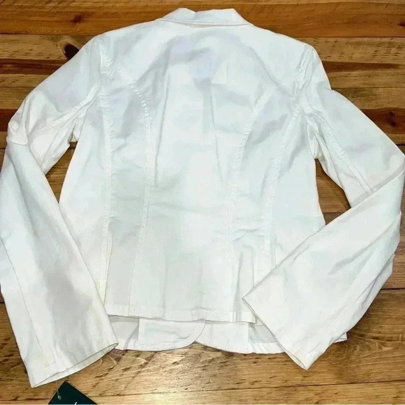 Lauren Ralph Lauren NWT small flaw button front Jacket with pockets - Picture 2 of 11